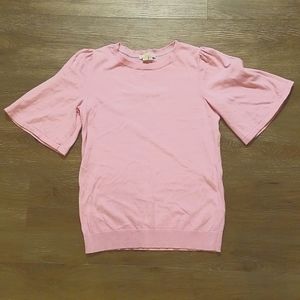 Boden bell sleeve sweater, size 2, pink